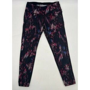 Victoria's Secret Sport Large Multi Mesh Strappy Corset Knockout Tight Leggings